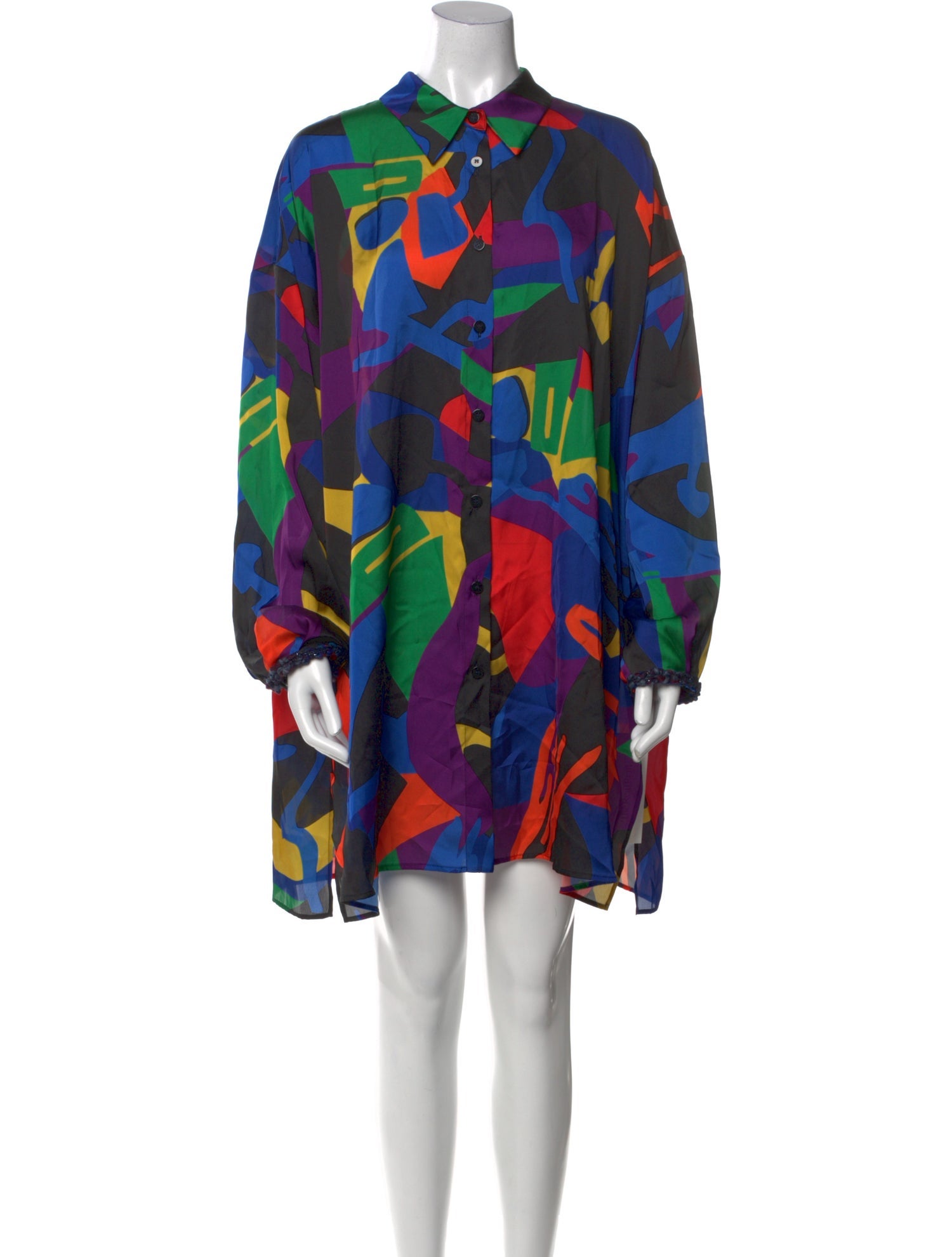 Marina Rinaldi Printed Long Sleeve Tunic