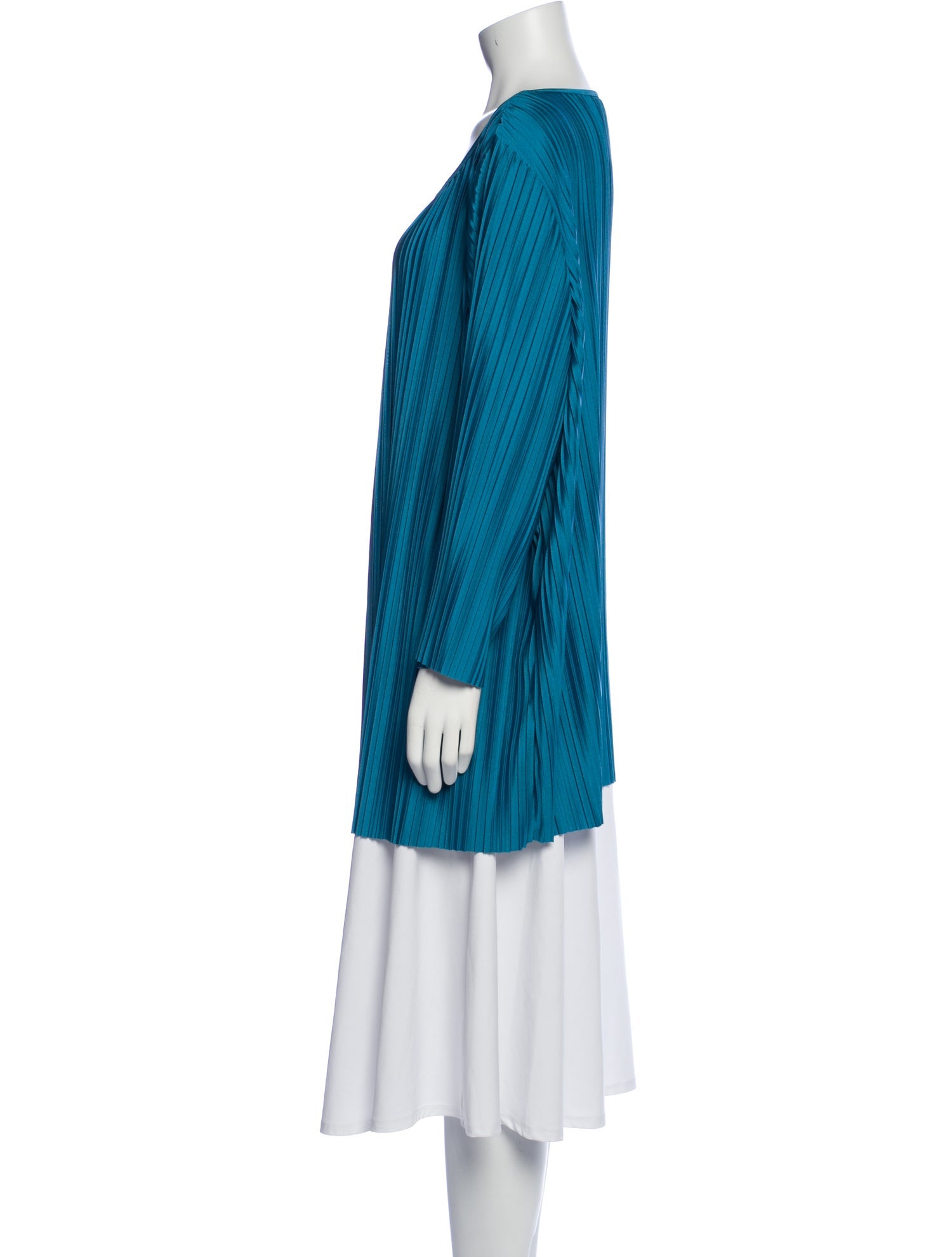 Marina Rinaldi Scoop Neck Long Sleeve Tunic