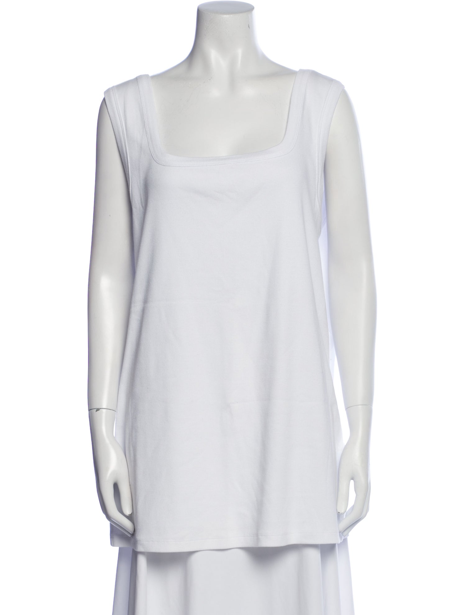 Marina Rinaldi Square Neckline Sleeveless Top