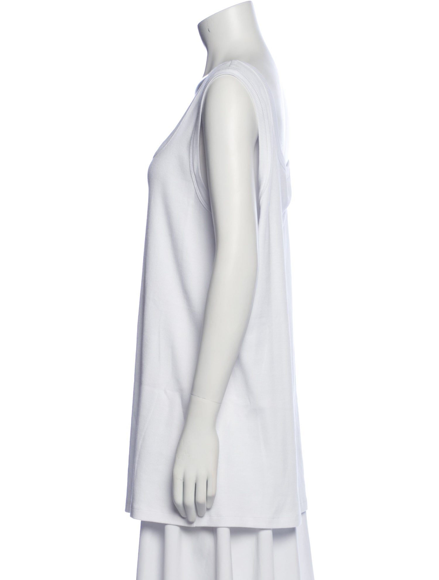 Marina Rinaldi Square Neckline Sleeveless Top