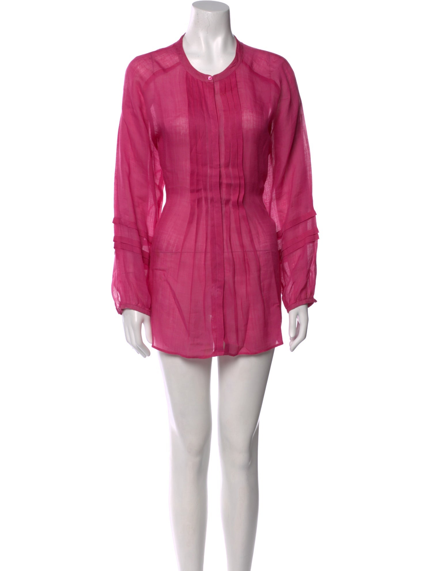 Marina Rinaldi Crew Neck Mini Dress