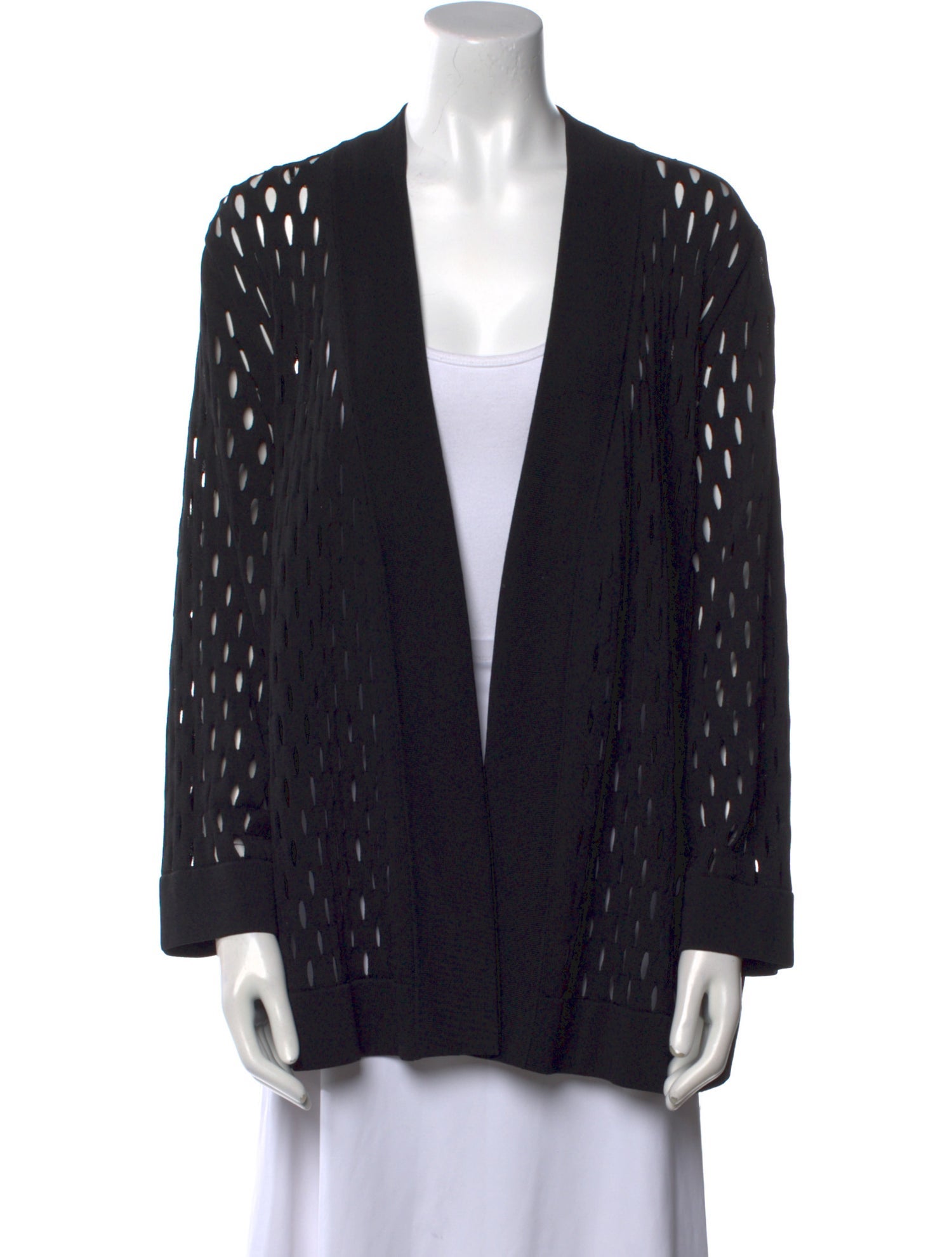 Marina Rinaldi Open Front Sweater