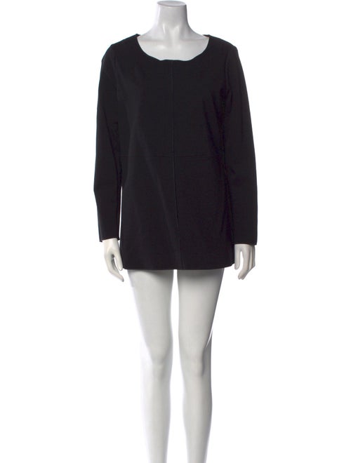 Marina Rinaldi Scoop Neck Mini Dress