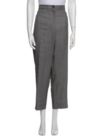 Marina Rinaldi Virgin Wool Straight Leg Pants
