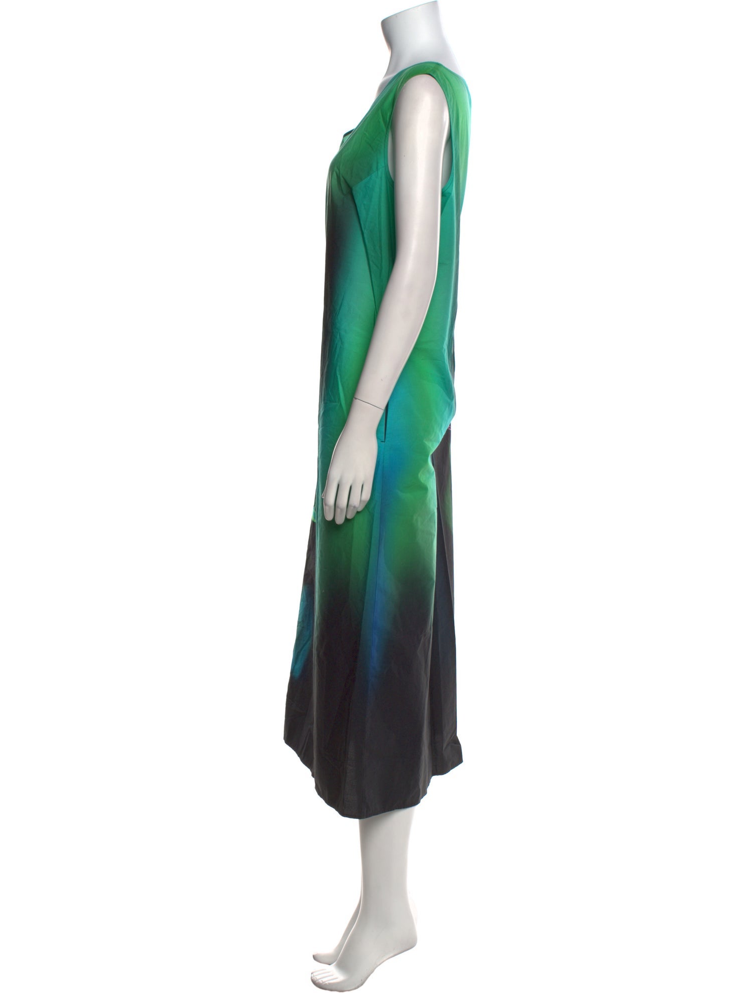 Marina Rinaldi Printed Long Dress w/ Tags