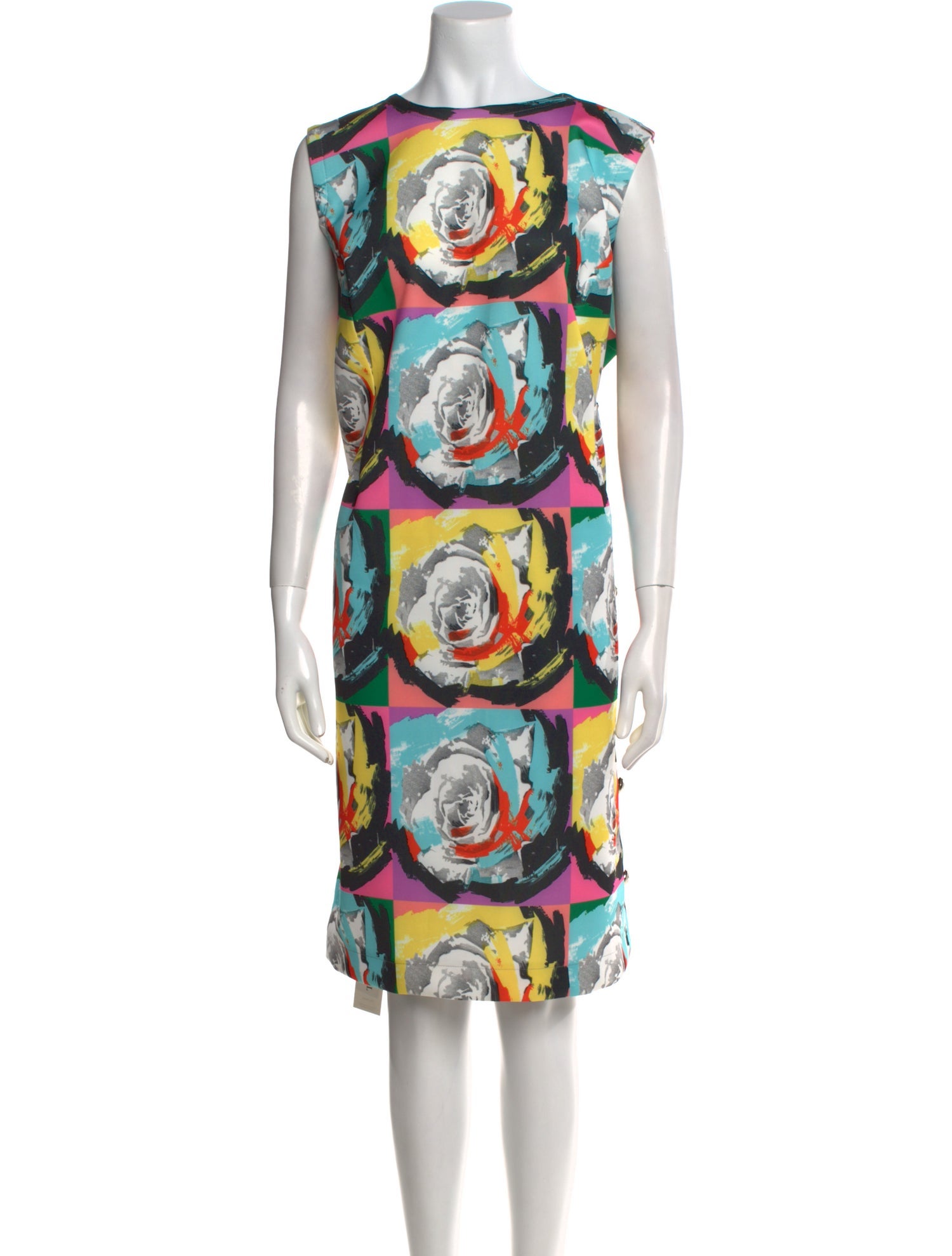 Marina Rinaldi Silk Knee-Length Dress w/ Tags
