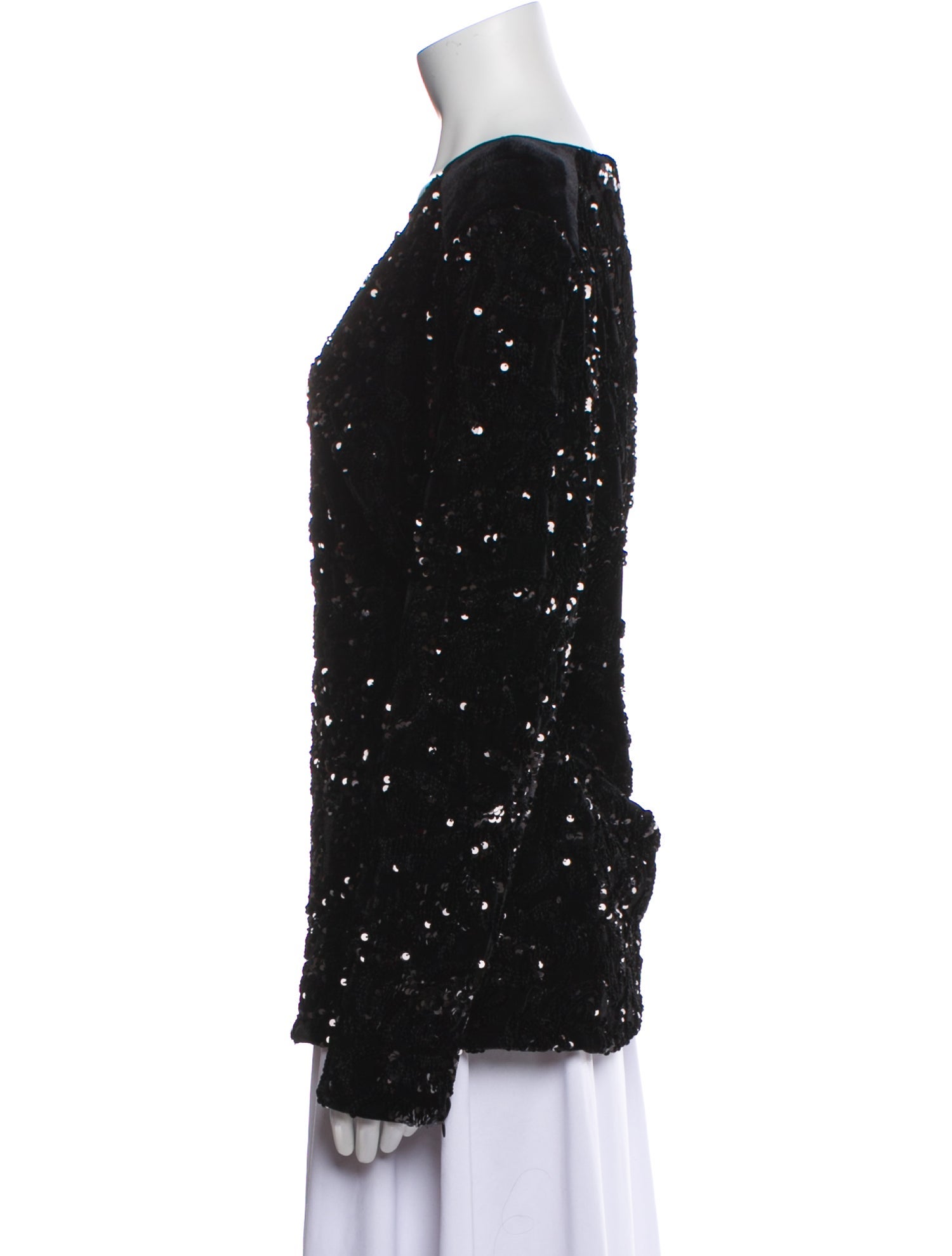 Marina Rinaldi V-Neck Long Sleeve Blouse