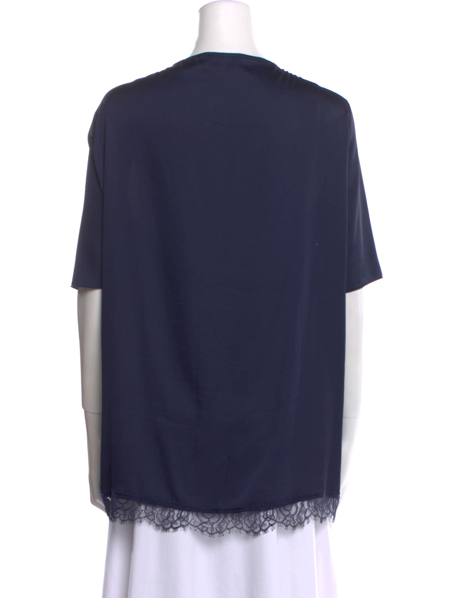 Marina Rinaldi V-Neck Short Sleeve Tunic