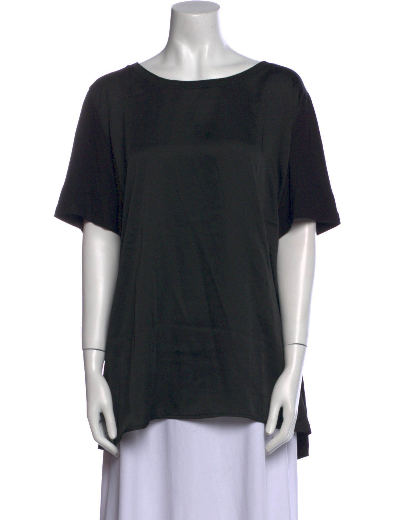 Marina Rinaldi Scoop Neck Short Sleeve T-Shirt
