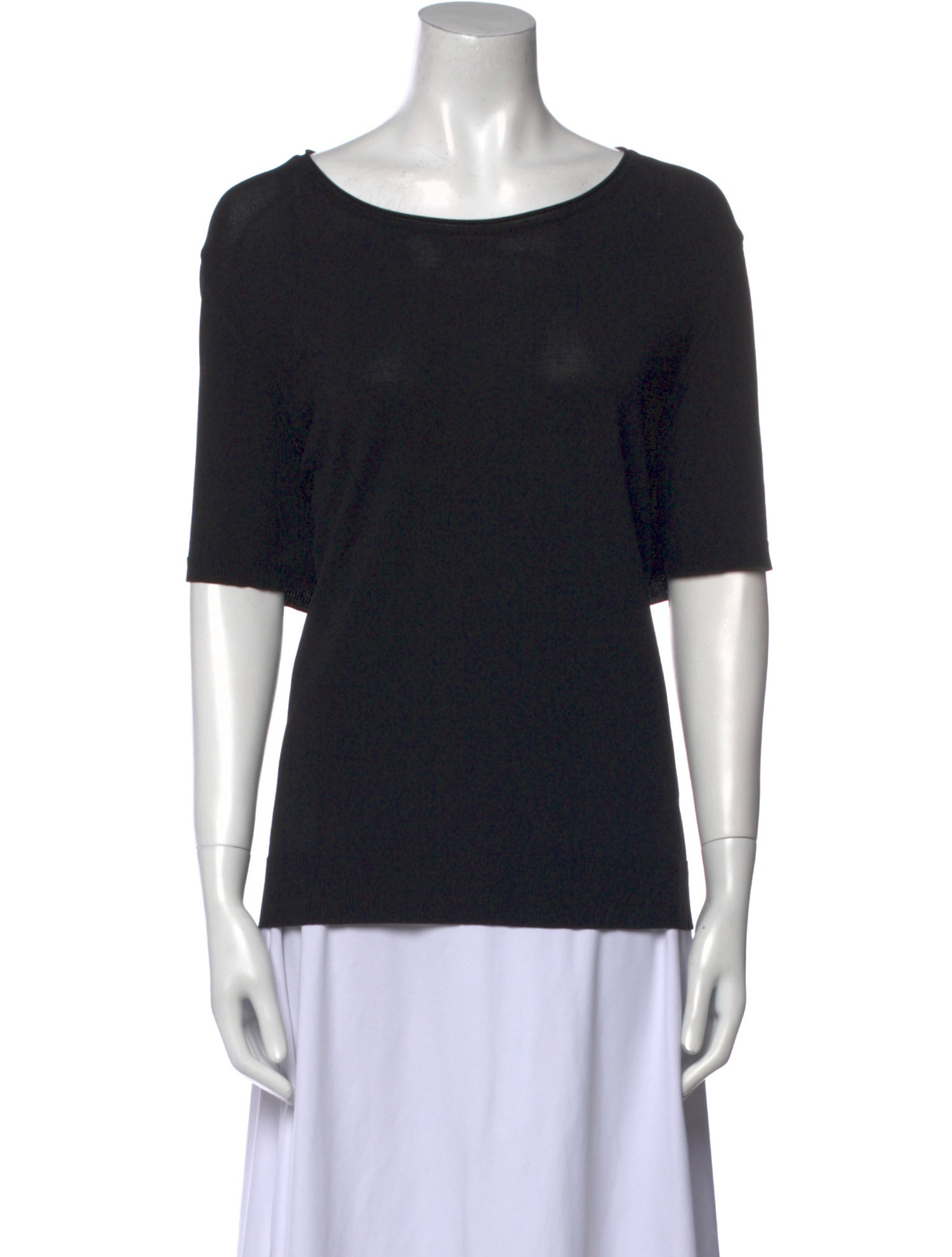 Marina Rinaldi Bateau Neckline Short Sleeve T-Shirt