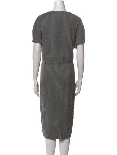 Marina Rinaldi Virgin Wool Midi Length Dress