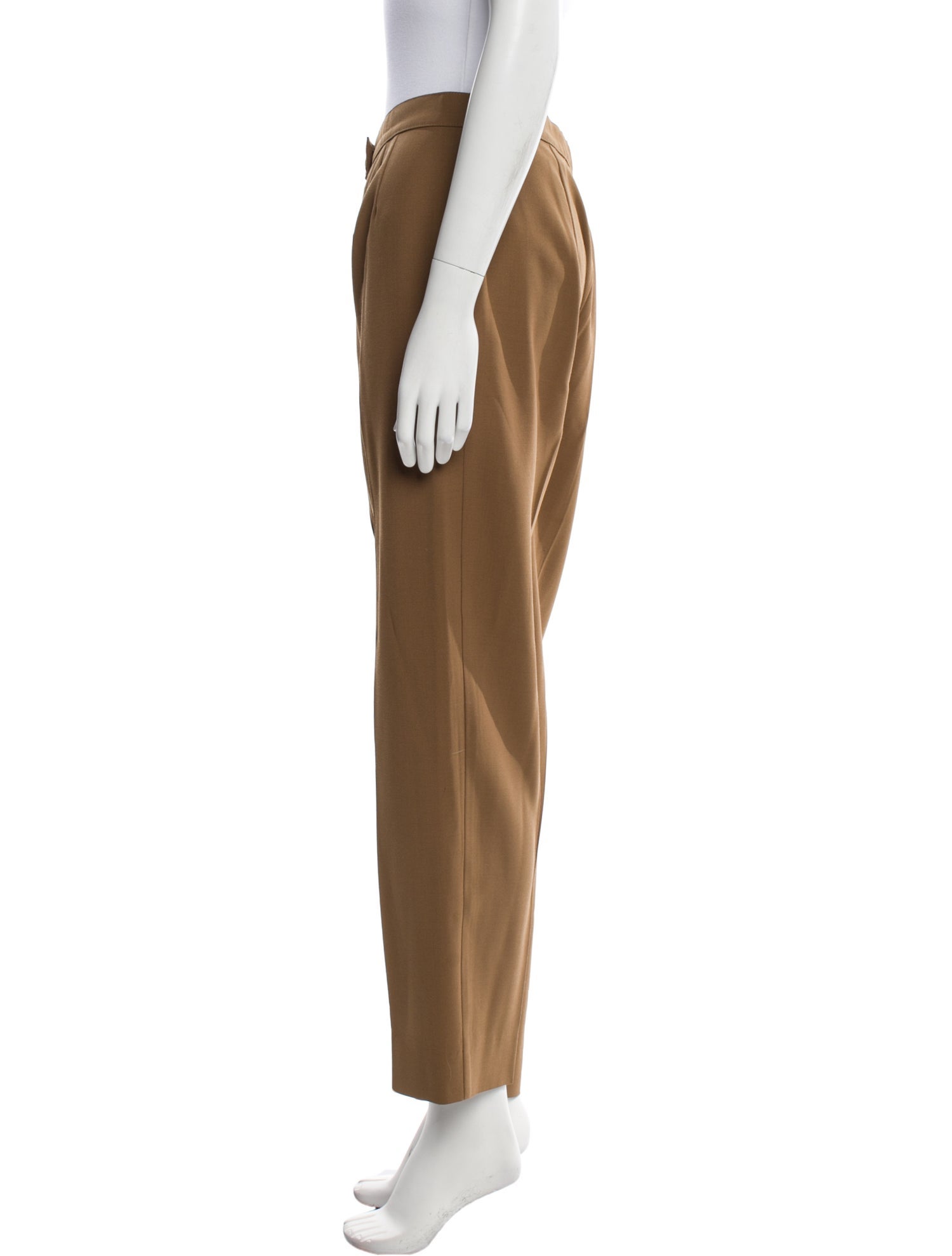 Marina Rinaldi Virgin Wool Straight Leg Pants