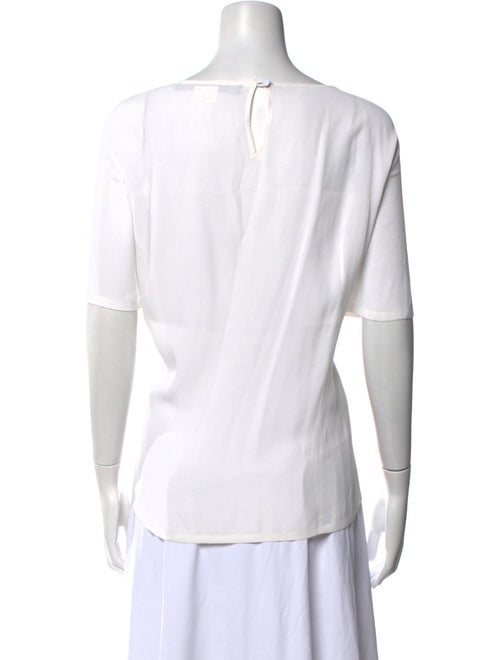 Marina Rinaldi Printed Bateau Neckline T-Shirt