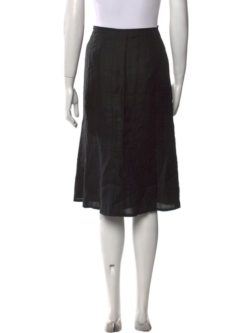 Marina Rinaldi Linen Knee-Length Skirt
