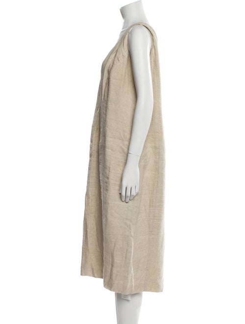 Marina Rinaldi Linen Midi Length Dress
