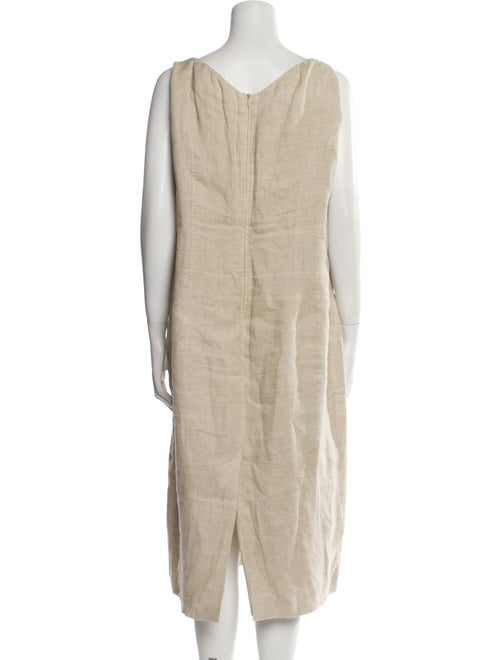 Marina Rinaldi Linen Midi Length Dress