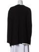 Marina Rinaldi Virgin Wool V-Neck Sweatshirt