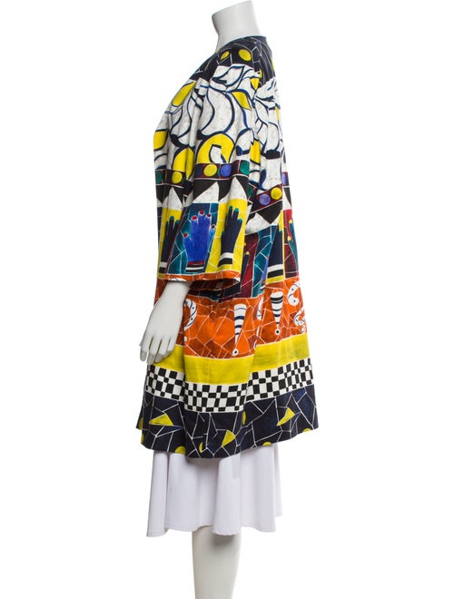 Marina Rinaldi Printed Trench Coat