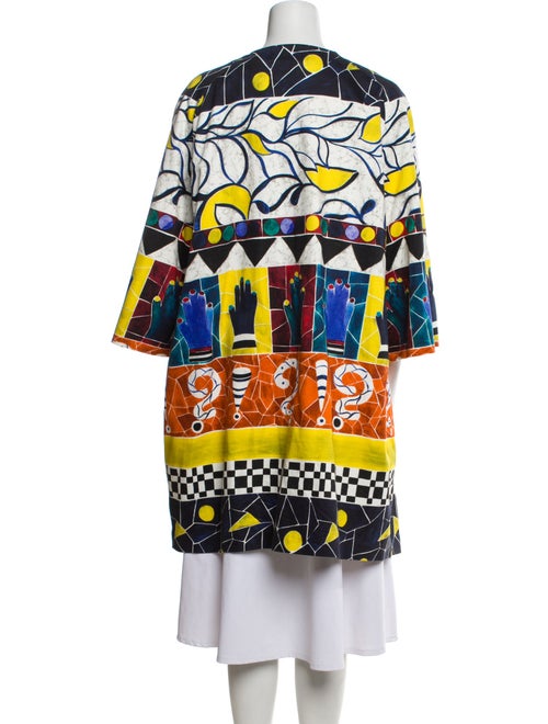 Marina Rinaldi Printed Trench Coat