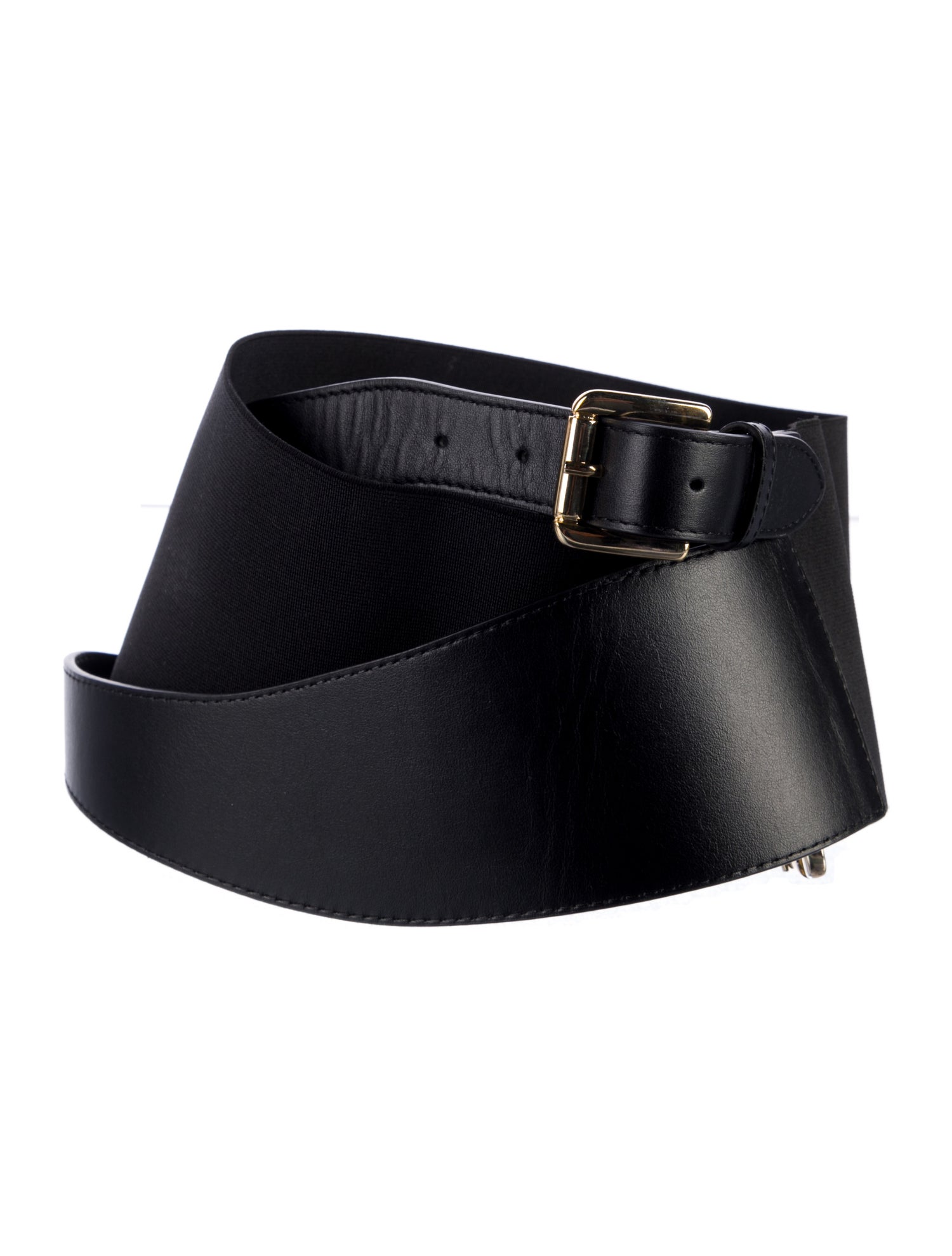 Marina Rinaldi Wide Leather Waist Belt