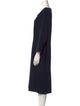 Marina Rinaldi Scoop Neck Midi Length Dress