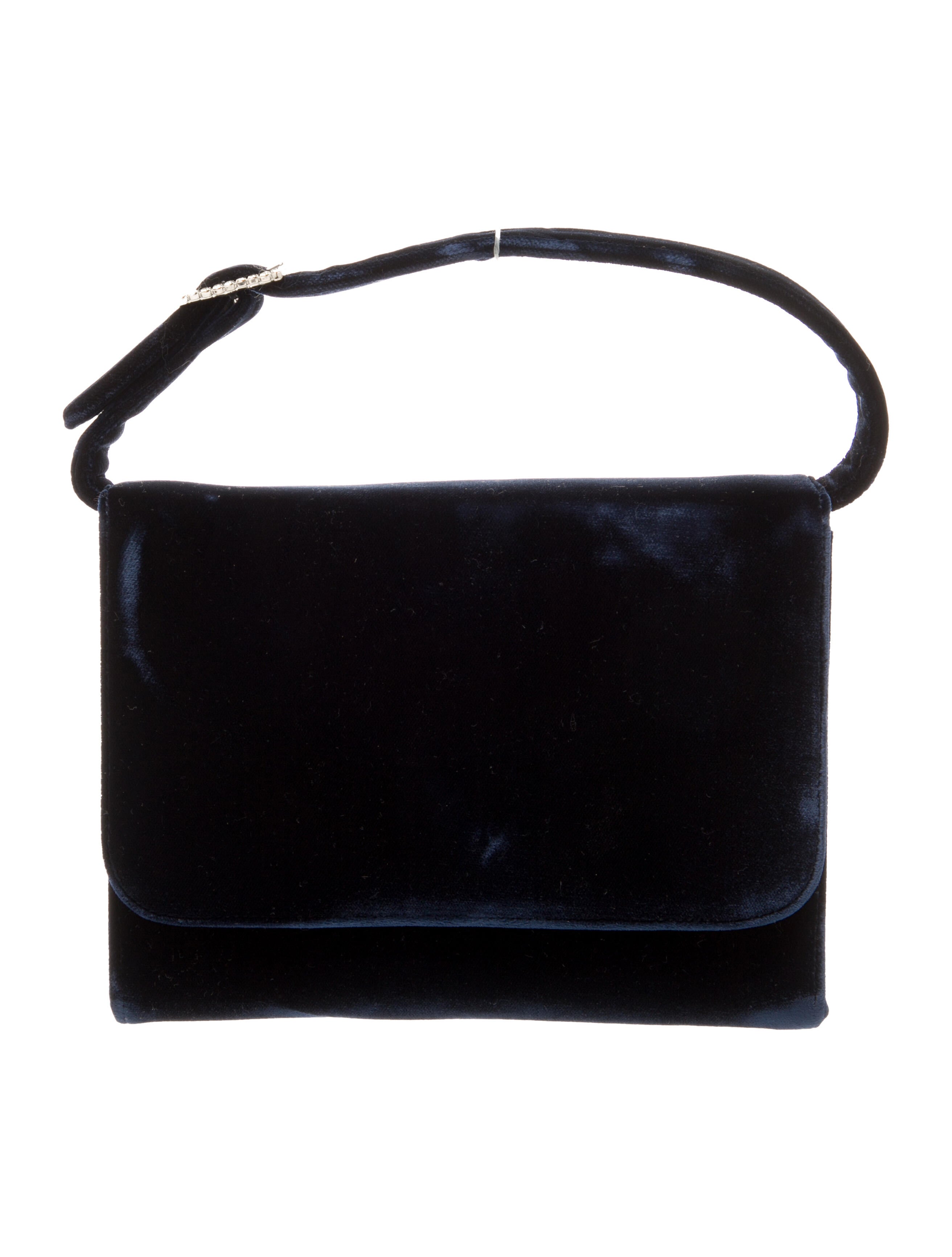 Marina Rinaldi Velvet Top Handle Bag Vintage