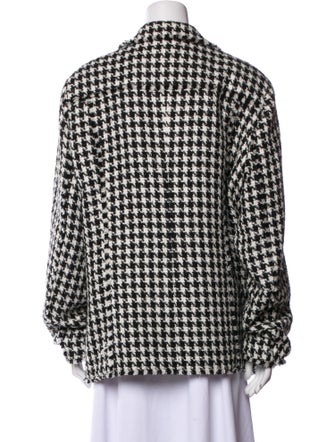 Marina Rinaldi Houndstooth Print Blazer