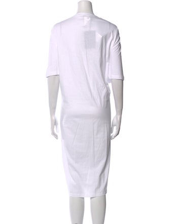 Marina Rinaldi Graphic Print Midi Length Dress