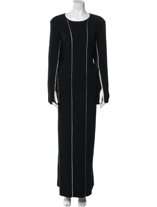 Marina Rinaldi Scoop Neck Long Dress