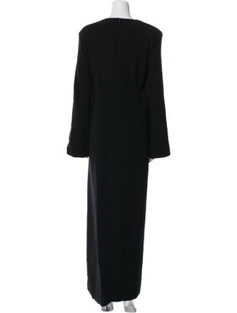 Marina Rinaldi Scoop Neck Long Dress