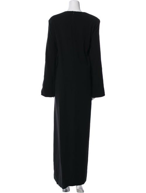Marina Rinaldi Scoop Neck Long Dress