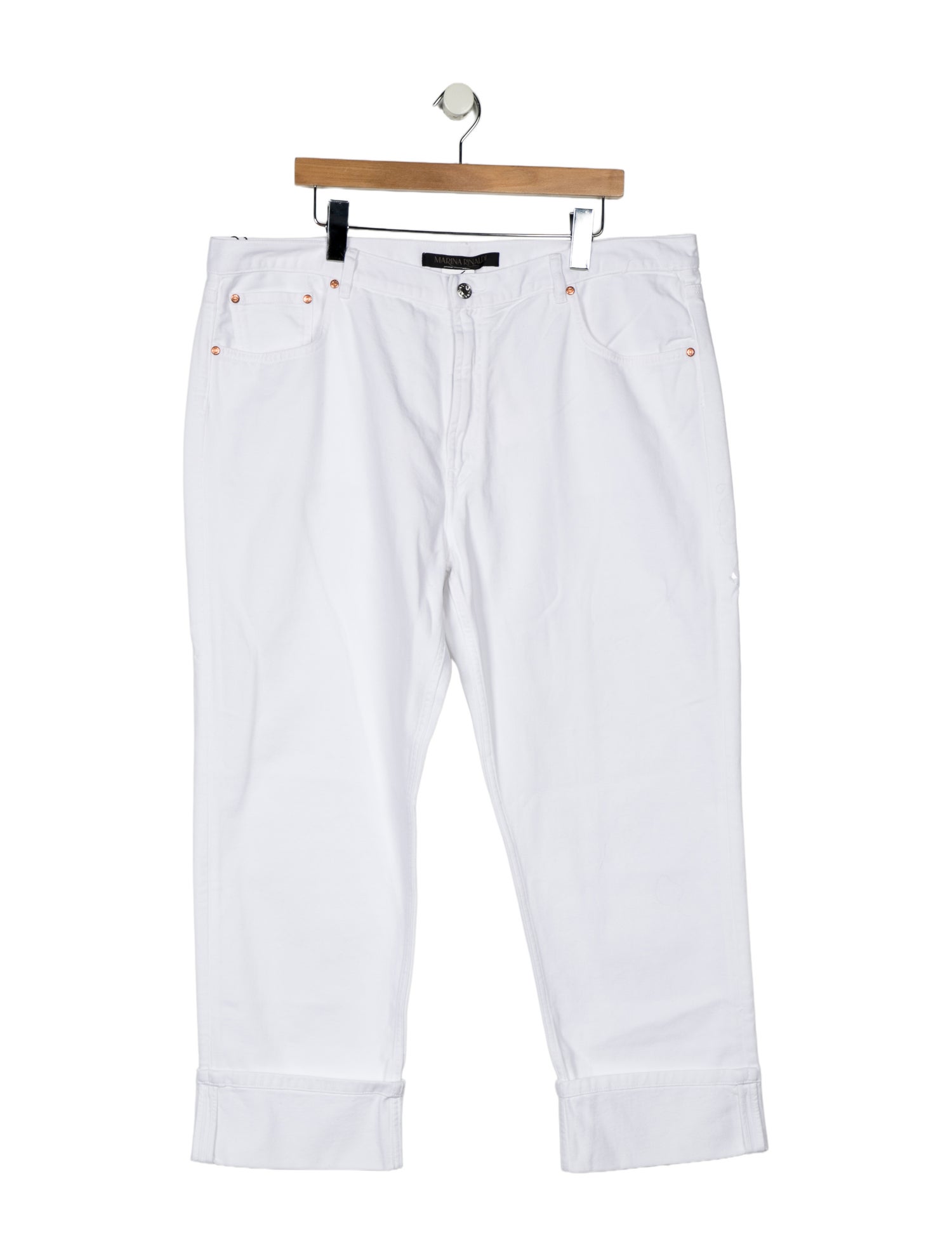 Marina Rinaldi High-Rise Wide Leg Jeans w/ Tags