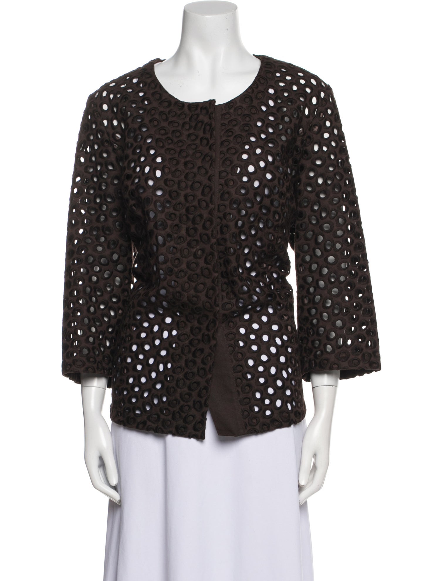 Marina Rinaldi Patterned Jacket