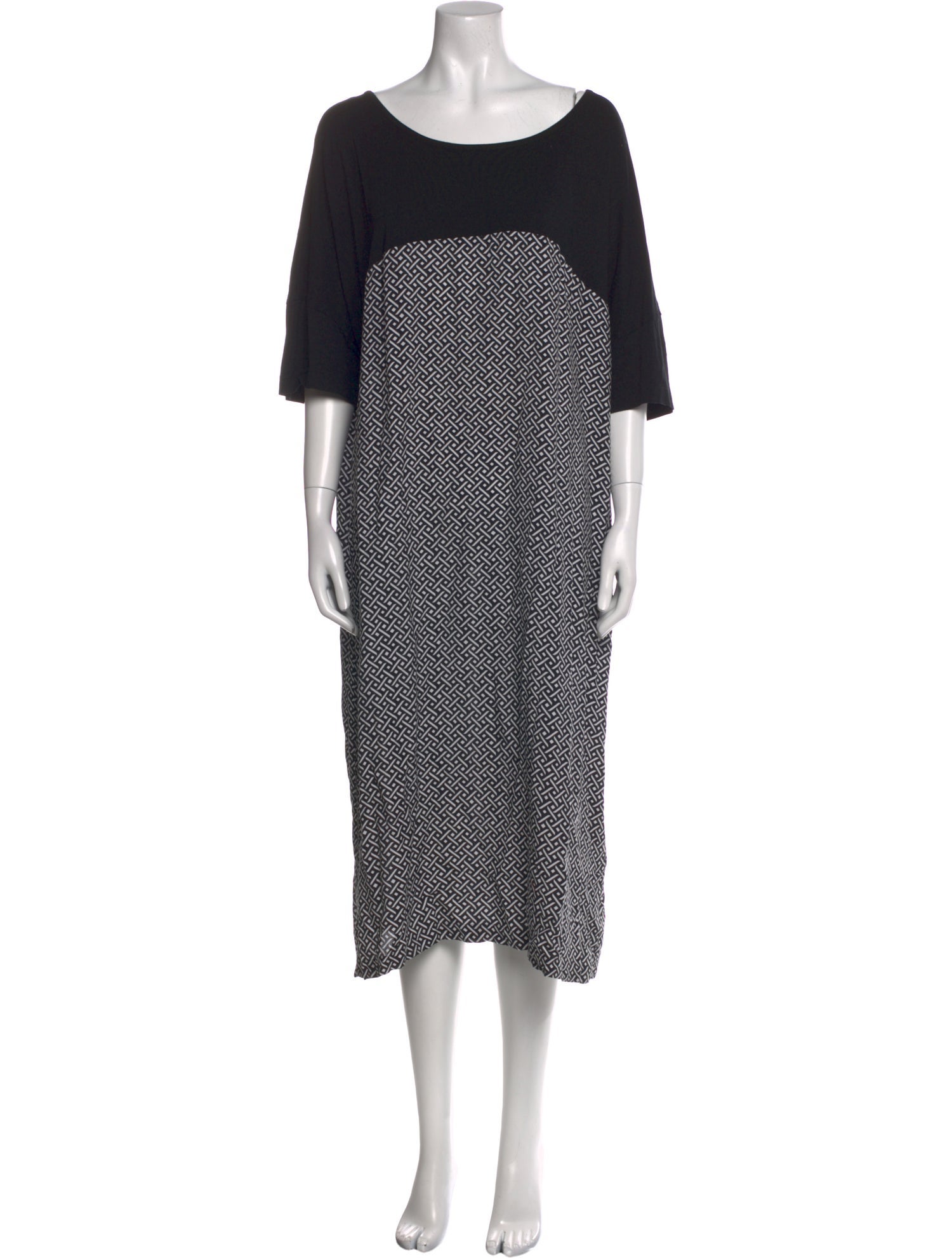 Marina Rinaldi Printed Midi Length Dress