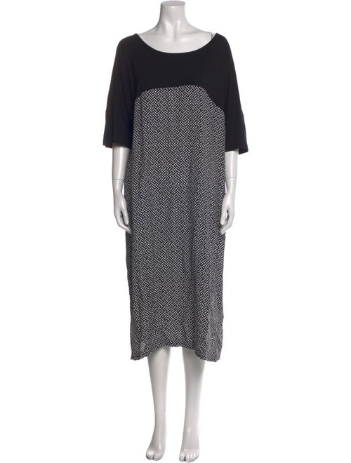Marina Rinaldi Printed Midi Length Dress