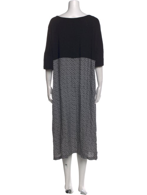 Marina Rinaldi Printed Midi Length Dress