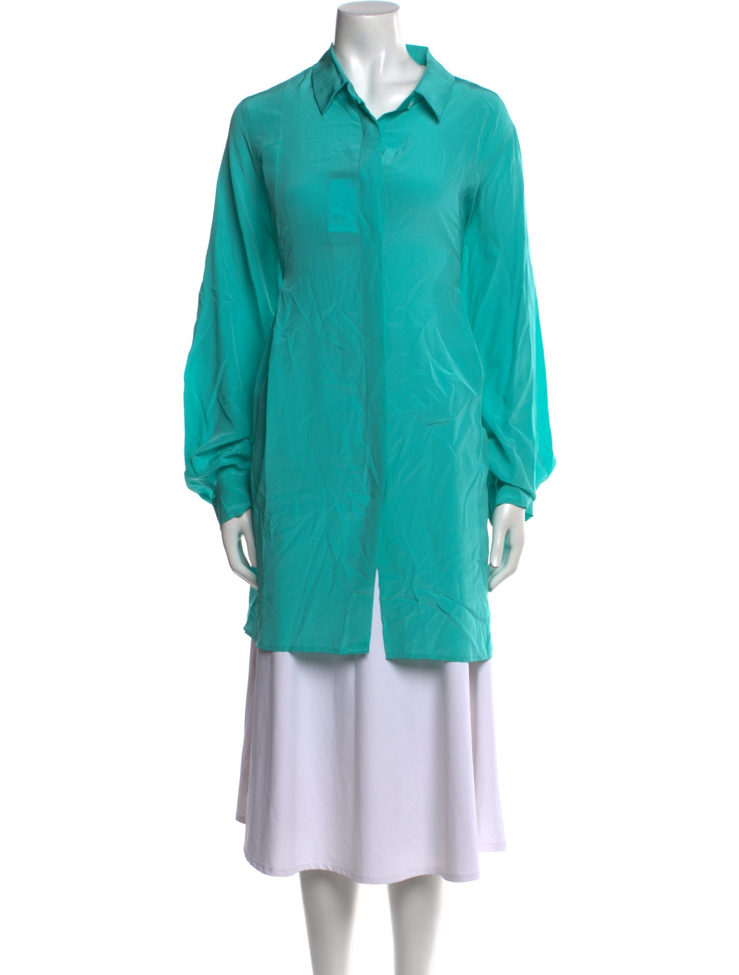 Marina Rinaldi Silk Mini Dress w/ Tags