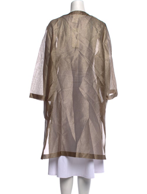 Marina Rinaldi Animal Print Cowl Neck Tunic