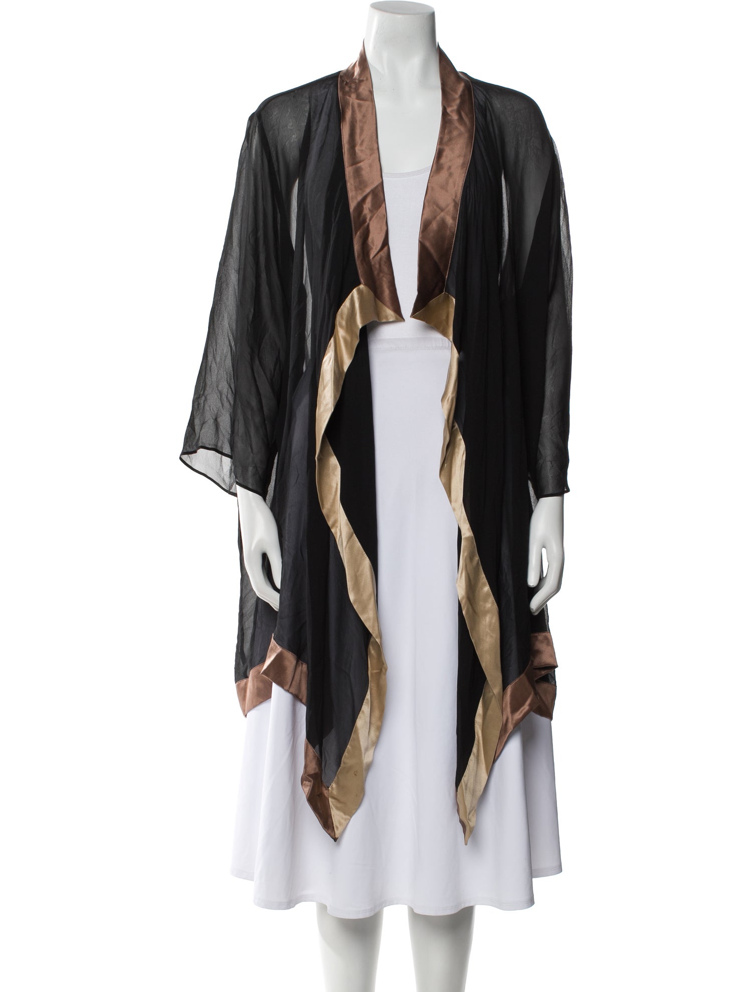 Marina Rinaldi Silk Robe w/ Tags