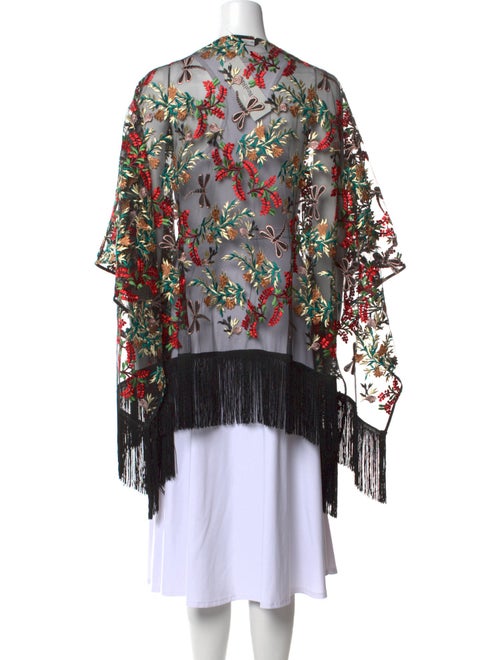 Marina Rinaldi Printed Bateau Neckline Sweater