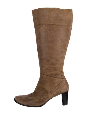 Marina Rinaldi Suede Riding Boots