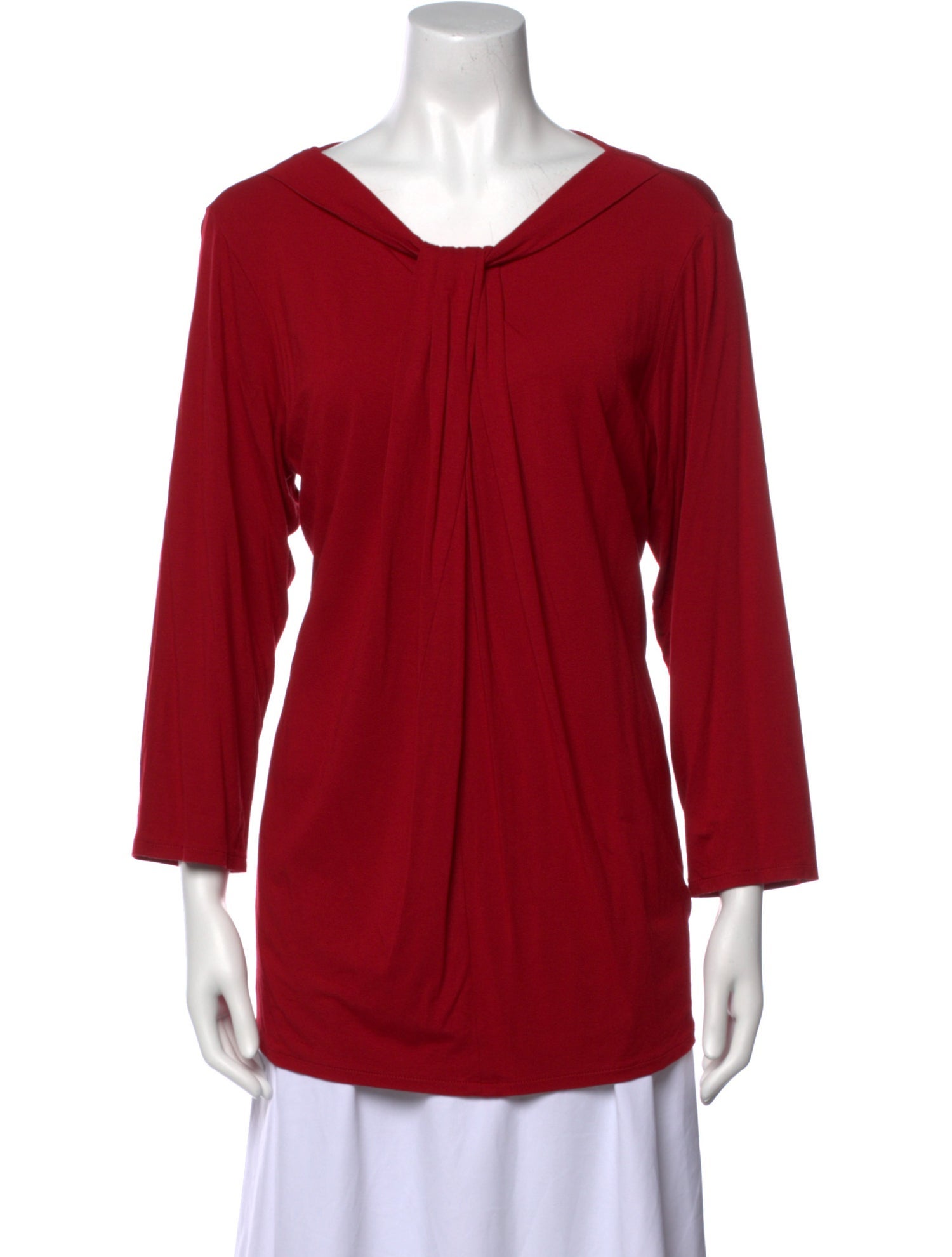 Marina Rinaldi Cowl Neck Long Sleeve Tunic