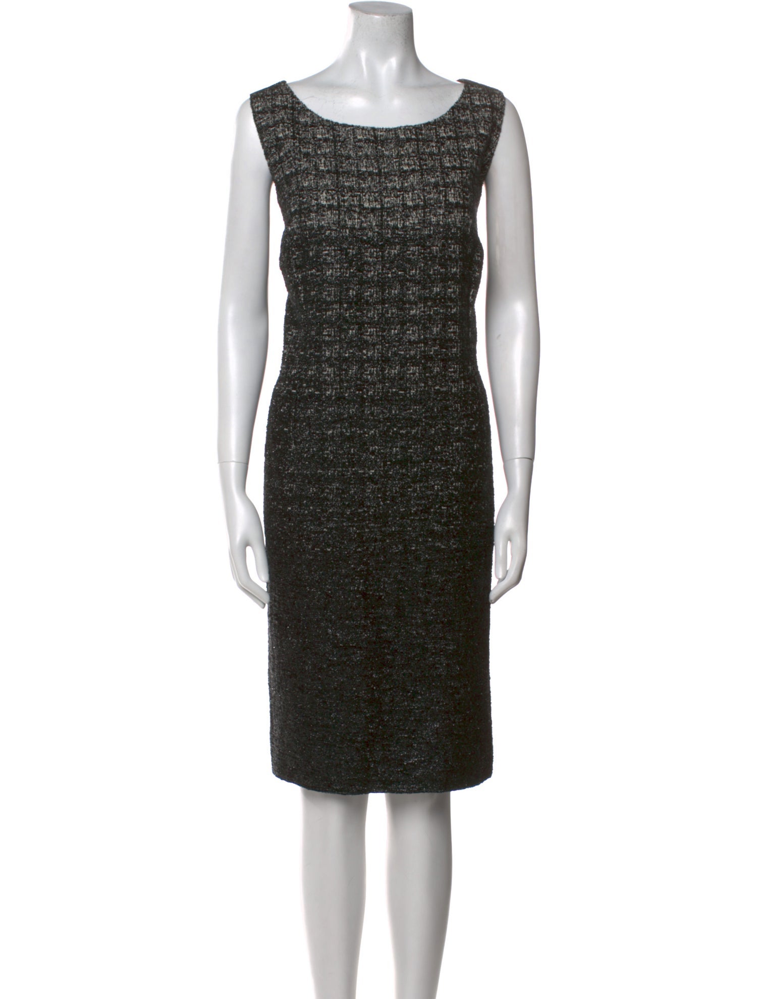 Marina Rinaldi Wool Knee-Length Dress