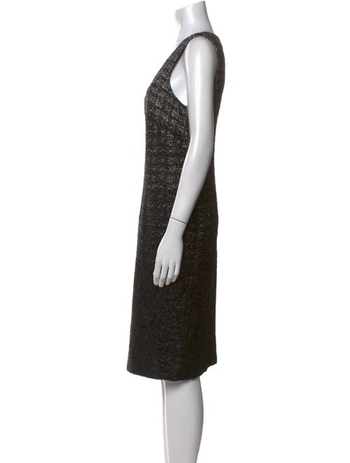 Marina Rinaldi Wool Knee-Length Dress
