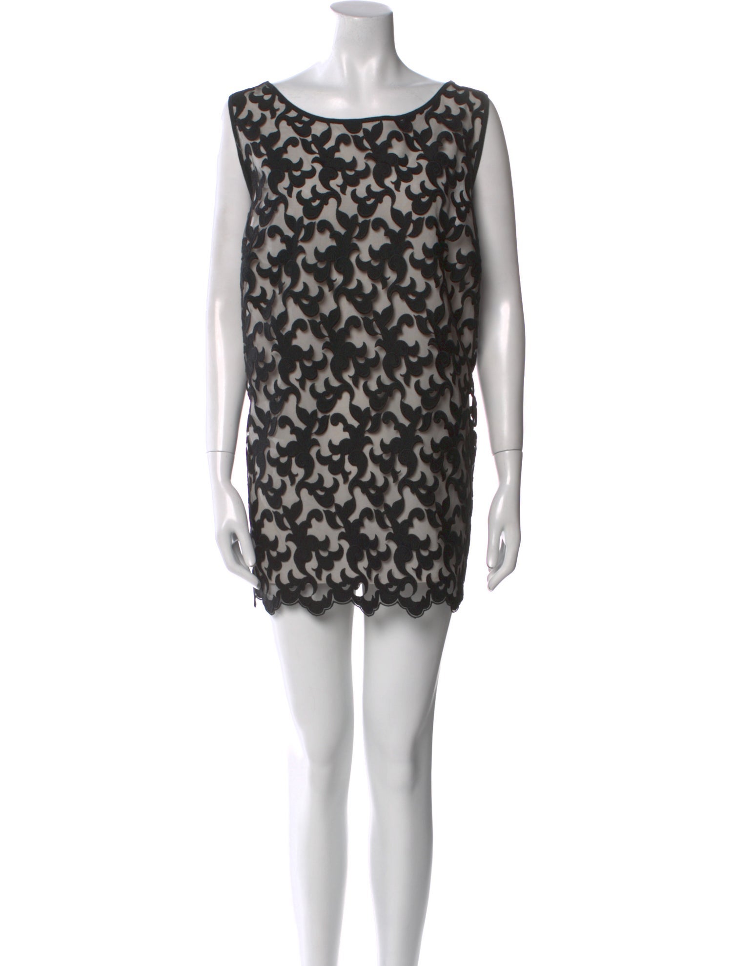 Marina Rinaldi Lace Pattern Mini Dress w/ Tags