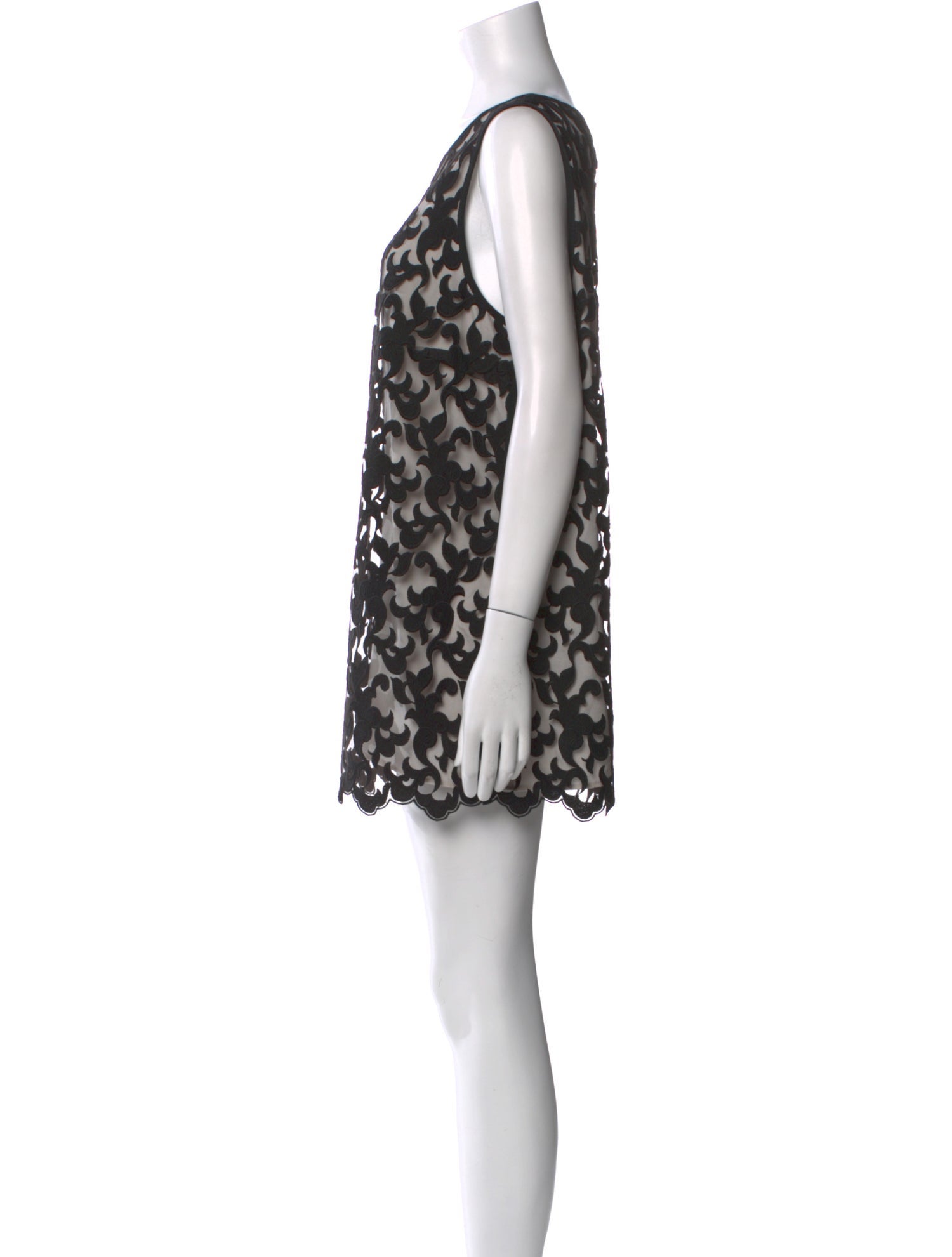 Marina Rinaldi Lace Pattern Mini Dress w/ Tags