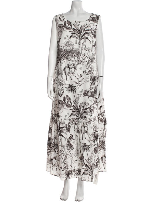 Marina Rinaldi Floral Print Long Dress