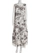 Marina Rinaldi Floral Print Long Dress