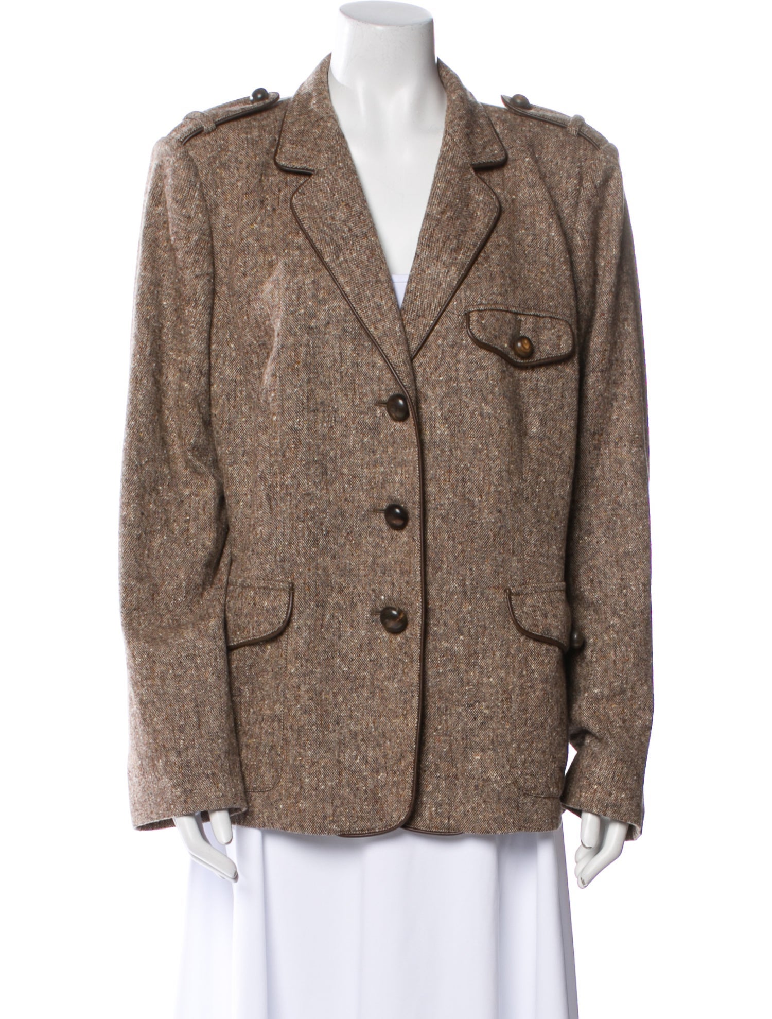 Marina Rinaldi Virgin Wool Blazer