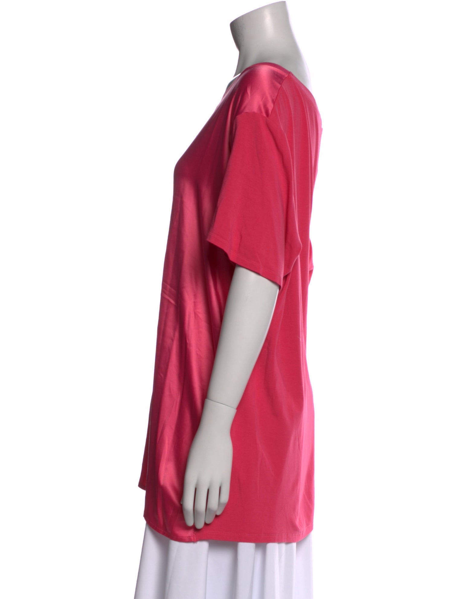 Marina Rinaldi Bateau Neckline Short Sleeve T-Shirt